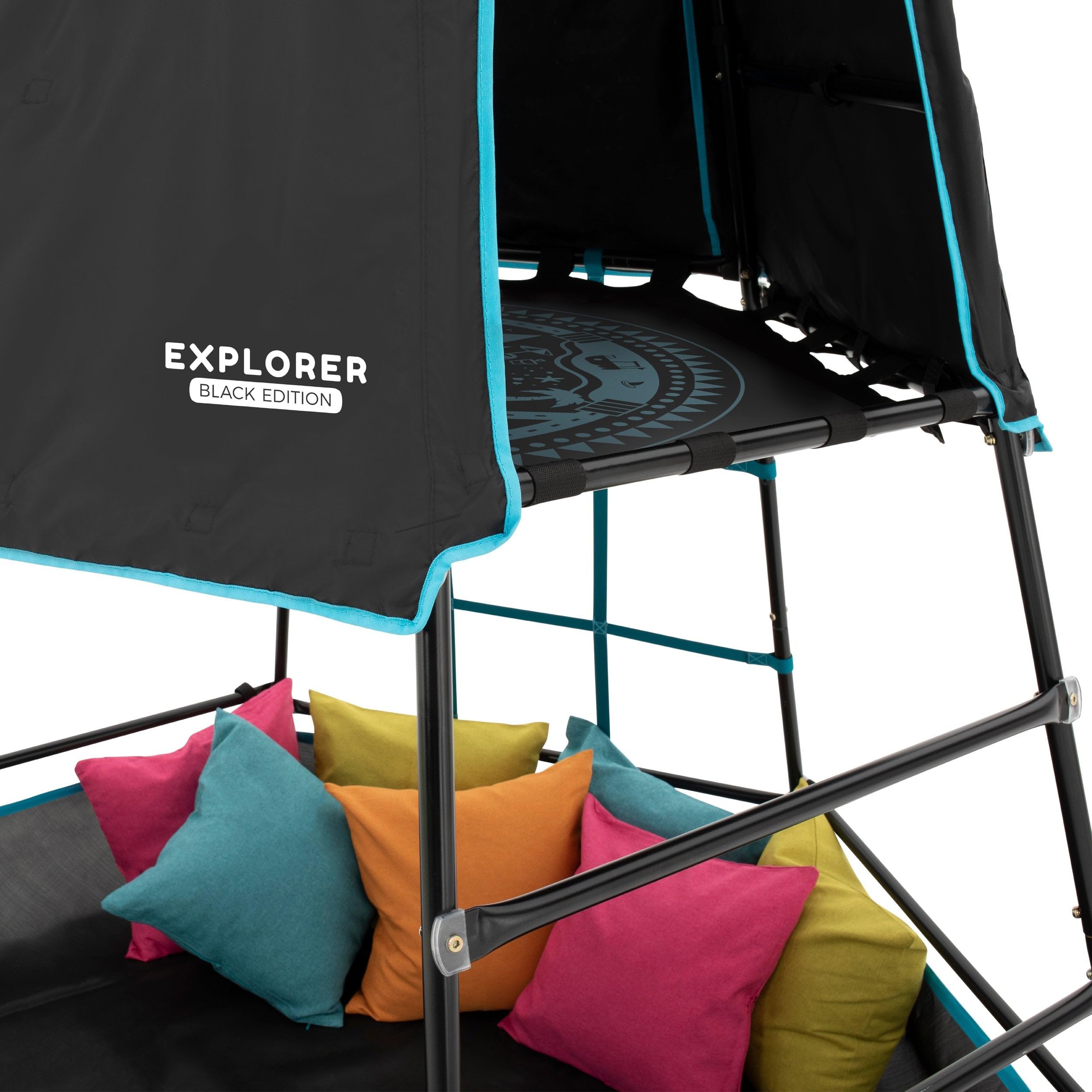 TP Toys UFO Explorer Jungle Gym - Outdoor Climber Pit & Fort for Active Kids, Ages 3-8 - Image 9