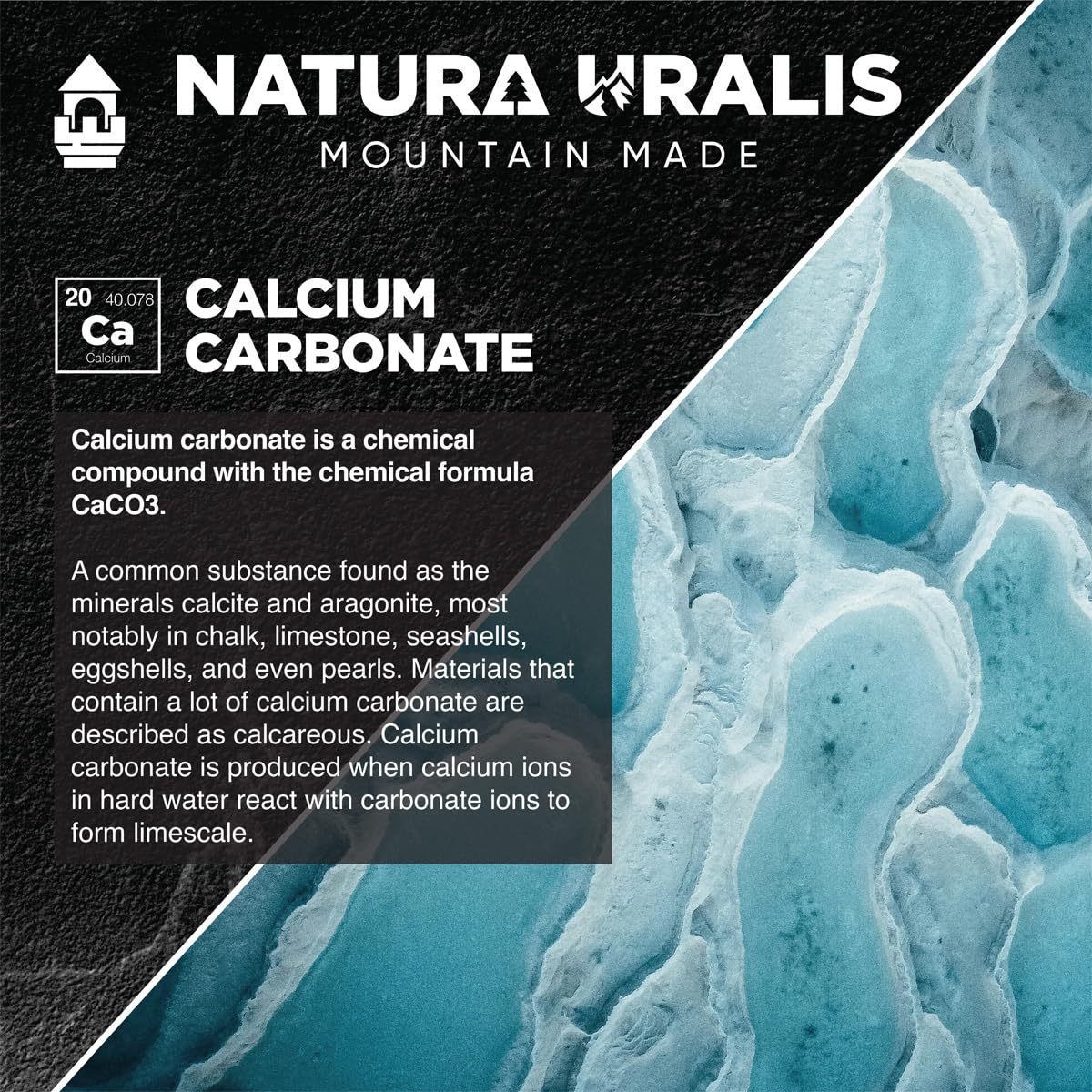 Natura Uralis Premium Belgorod Kreide-Mini-Riegel | 500 g weiße Kreide-Minis - Knackig, Angenehm erdig, Samtig und fest in der Textur, ASMR-Erlebnis, natürliches Calciumcarbonat