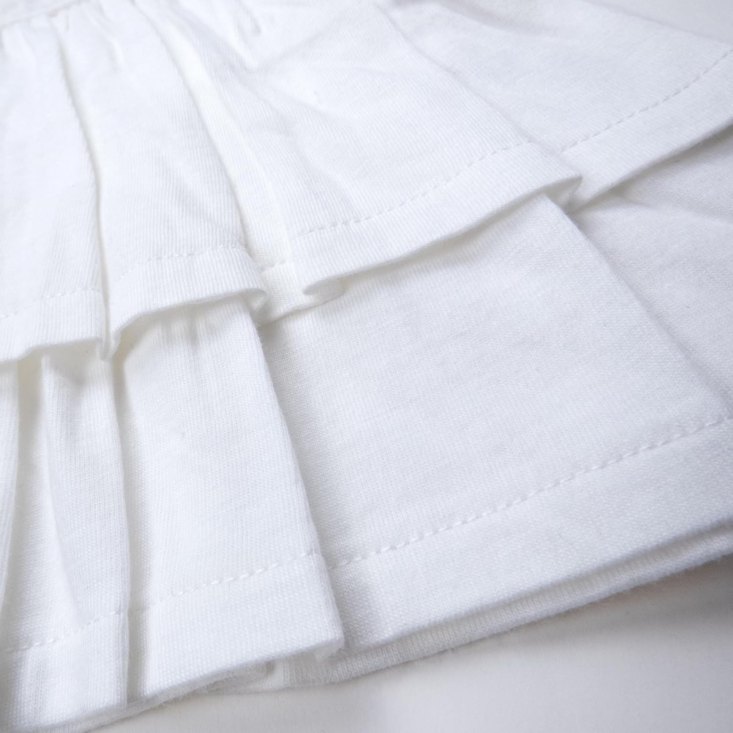 HonestBaby Baby Boys' 2-piece Flutter Tee, Dress With Ruffle Diaper Cover 100% Organic Cotton