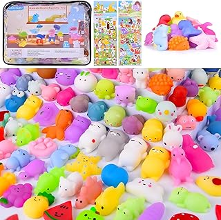 Sponsored You’re seeing this ad based on the product’s relevance to your search query.Learn more about this advertisement Squishy Kawaii Set of 100 Mini Mochi Squishy, Squishy Mochi, Fidget Toy Mochi for Boys and Girls, Easter Toy (Random Style and Colour)