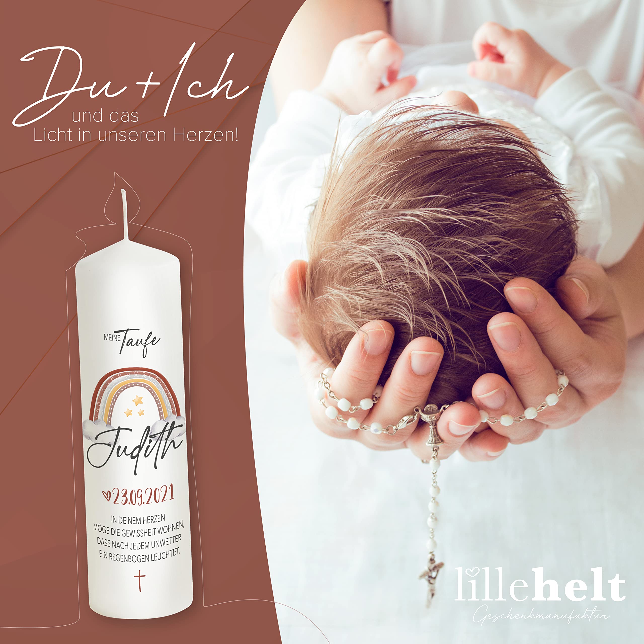 Velas Bautizo Personalizadas Velas Bautizo Vela De Bautizo Personalizada - Con Nombre Y Fecha, Diseño De Ángel, Decoración Dorada - 3x30 Cm Vela Comunion Niño Velas Personalizadas