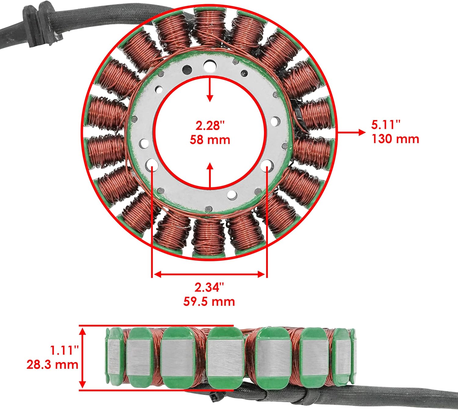 Caltric Stator Regulator Rectifier And Gasket Compatible with Yamaha Royal Star 1300 Xvz1300 1997-2001