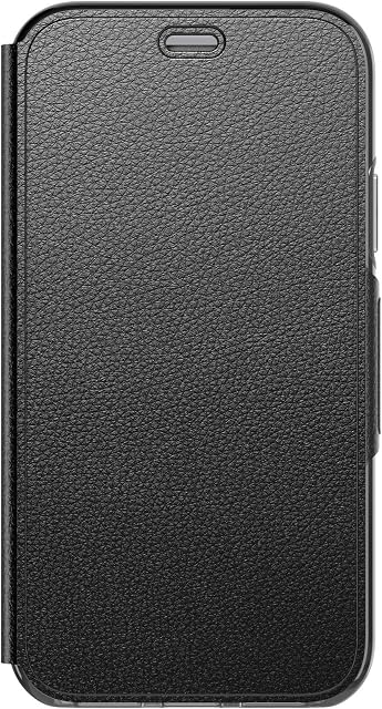 Tech Enterprises Protective Wallet Case for Apple iPhone X/XS Magnetic Closing Cover with Card Storage - Evo Wallet - Black