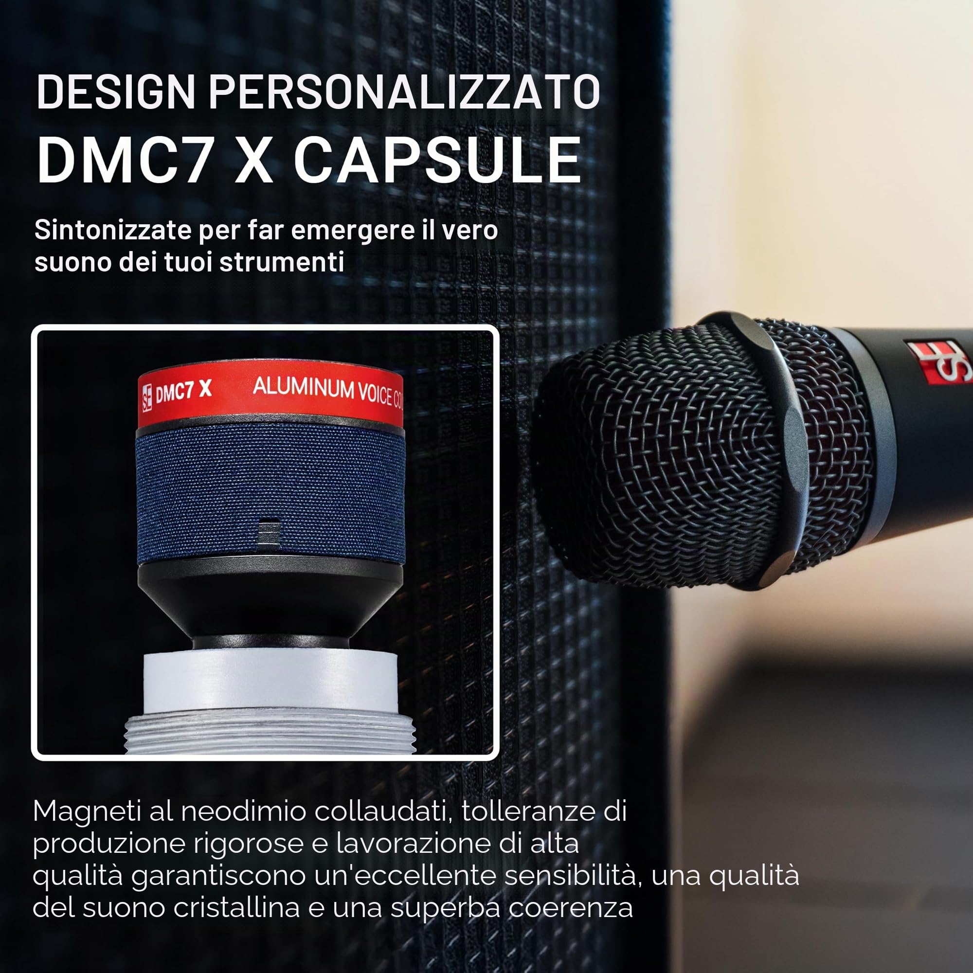 V7 X - Microfono per strumenti