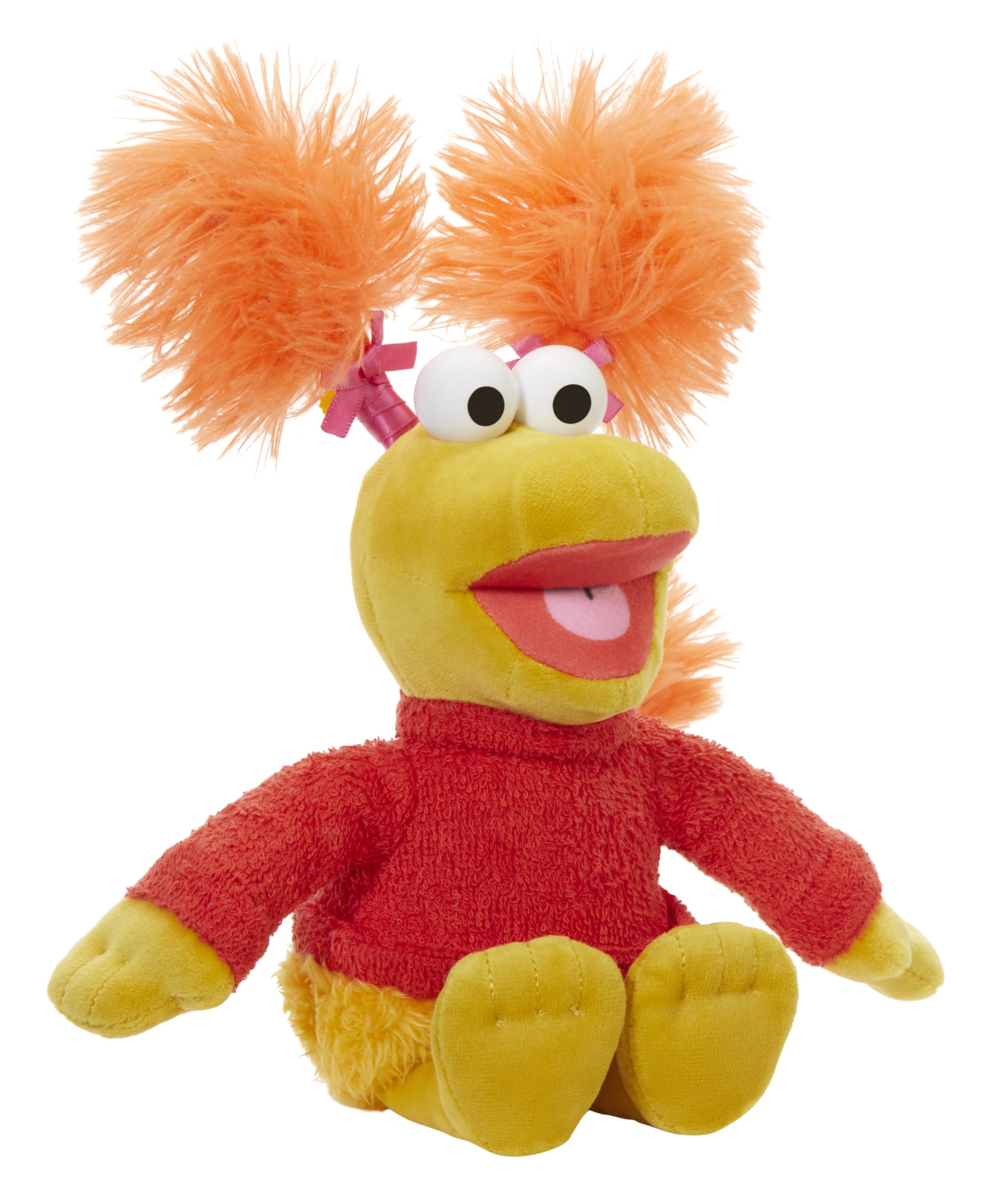 little tikes Fraggle Rock Back to The Rock Red Plüsch, Jim Henson Company, 25,4 cm, Plüsch-Fraggle für Rollenspiele, Geschenk für Kleinkinder und Kinder, Mädchen, Jungen ab 3 Jahren