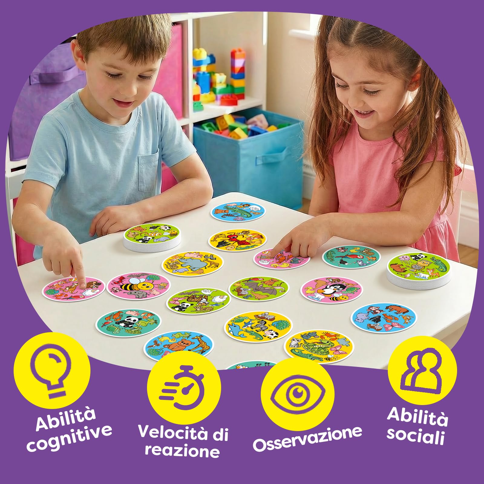 Broytain Gioco di carte, 2-8 giocatori, dai 6+ anni, 15 minuti