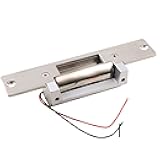 UHPPOTE Security Door ANSI Standard Heavy Duty Electric Strike Lock with Long Faceplate