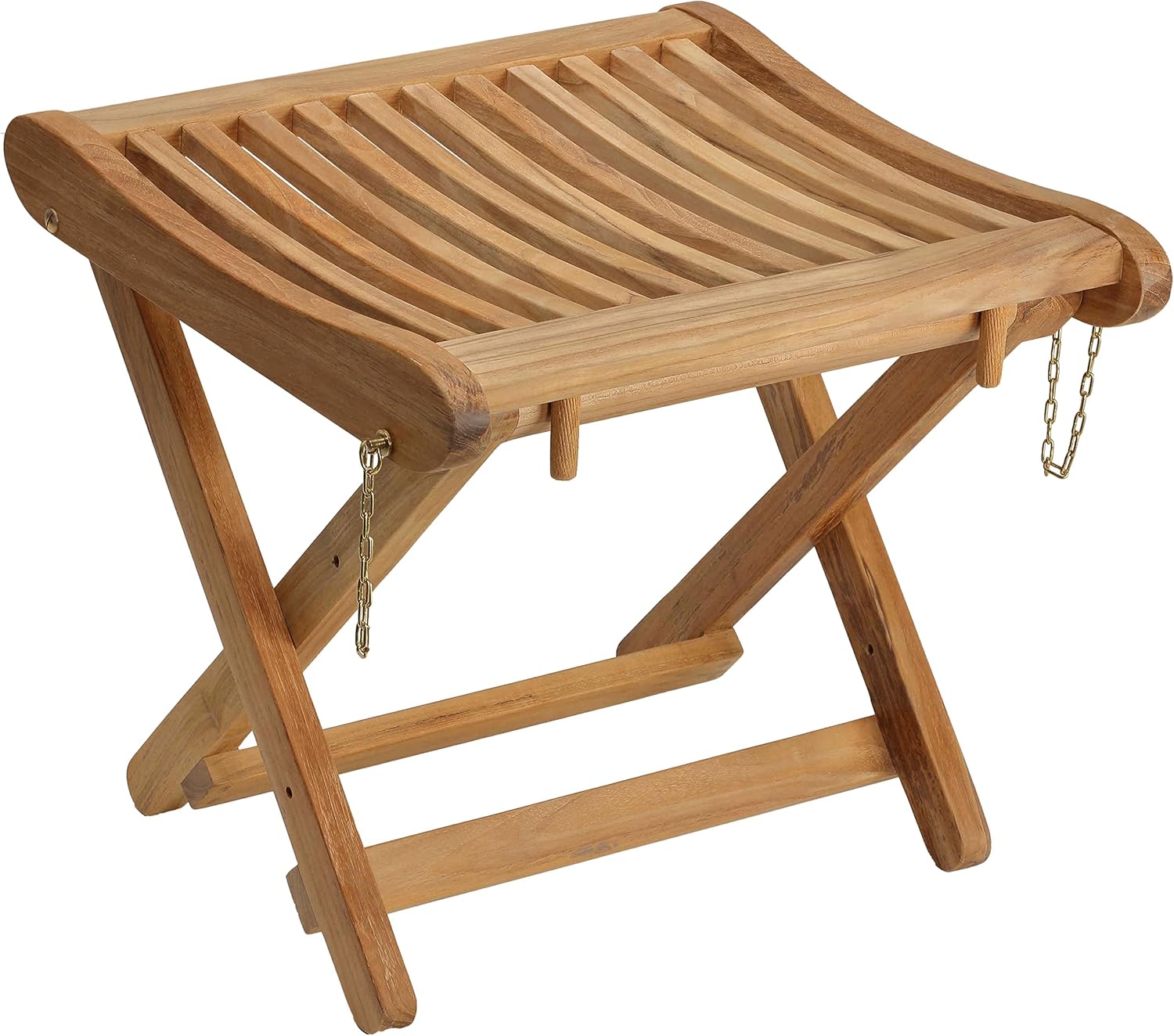 Bare Decor Valga Backless Folding Stool