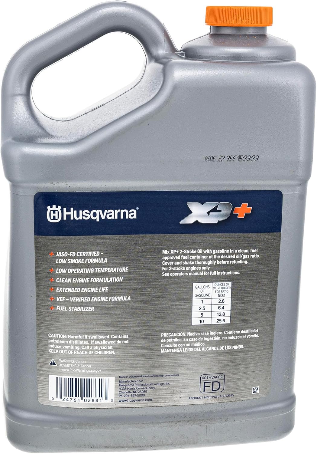 Husqvarna XP Professional Performance 2 Stroke Mix - 1 Gallon Bottle 610000133