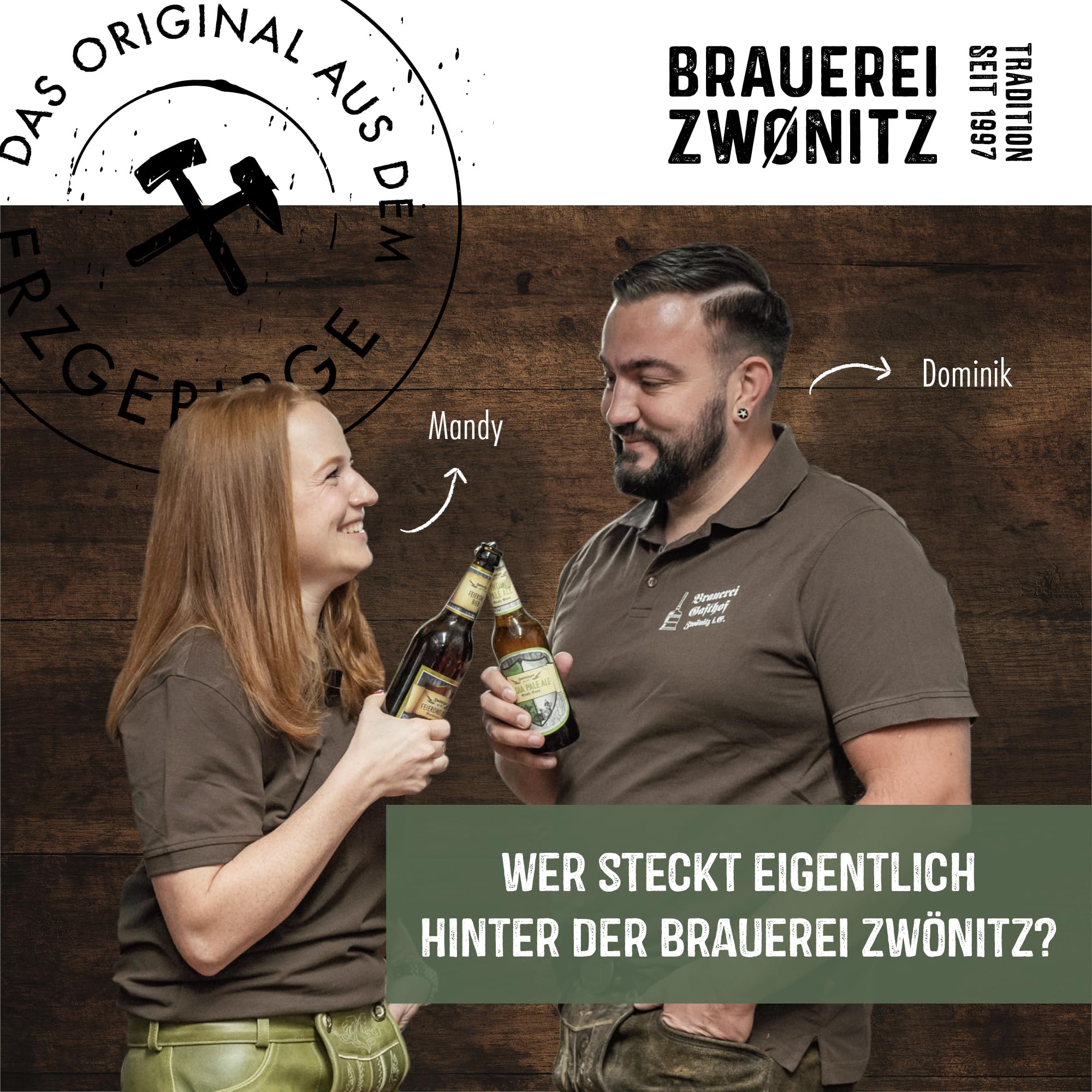 Brauerei Zwönitz – Papas Grillbox – Grill Set mit Bier, Senf & BBQ Sauce - BBQ Geschenkset - Grill Geschenke für Männer - BBQ Zubehör - Geschenke für Grillfans