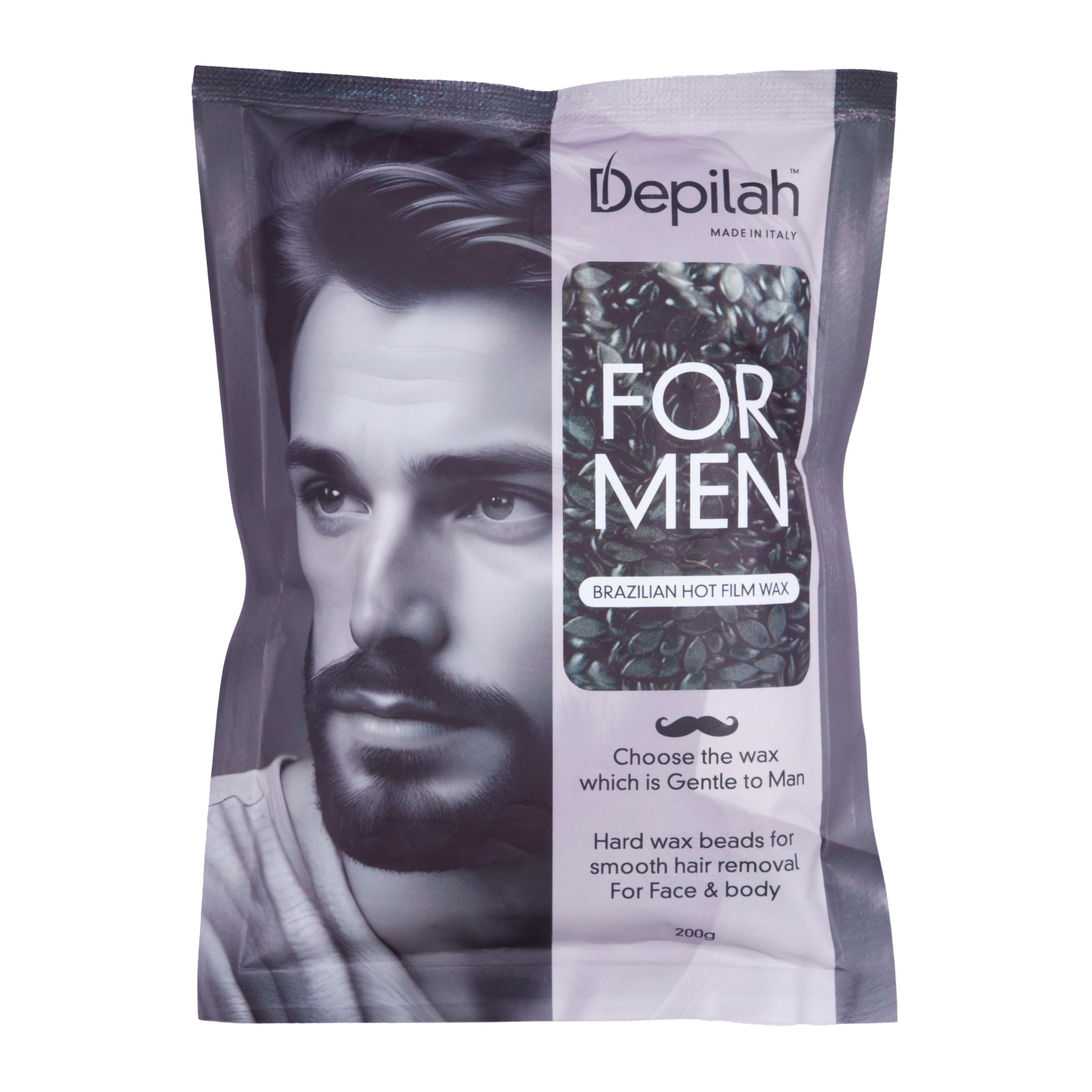 DEPILAH Brazilian Wax - 200 gm Face Wax | Hair Wax For Men | Painless Wax For Beard, Chest, & Full Hair Removal | Stripless Full-Body Waxing | Quick & Easy Tan Removal | Vegan & Cruelty-Free-image-30