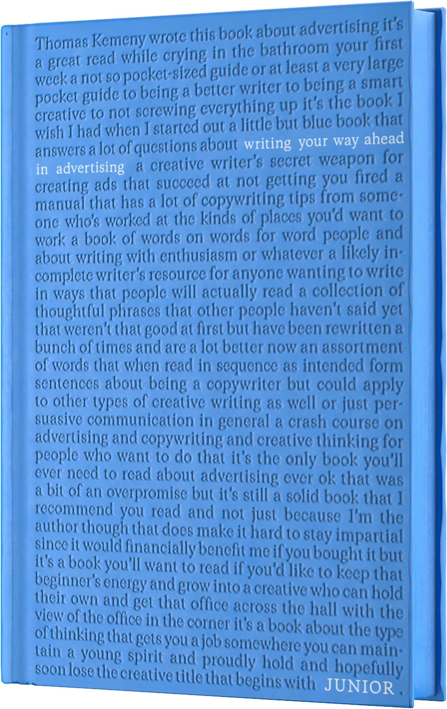 Junior: Writing Your Way Ahead In Advertising