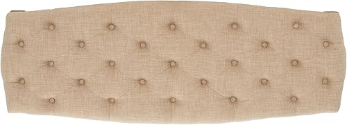 Miniatura 6 de Safavieh Mercer Collection Randy Banco de lino beige Trigo / Crema Natural,Diseño de hongo,Sea Mist,https://www.amazon.com/dp/undefined