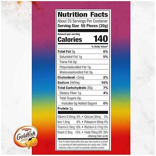 Miniatura 49 de Goldfish Galletas de queso cheddar, cartón de 27.3 onzas
