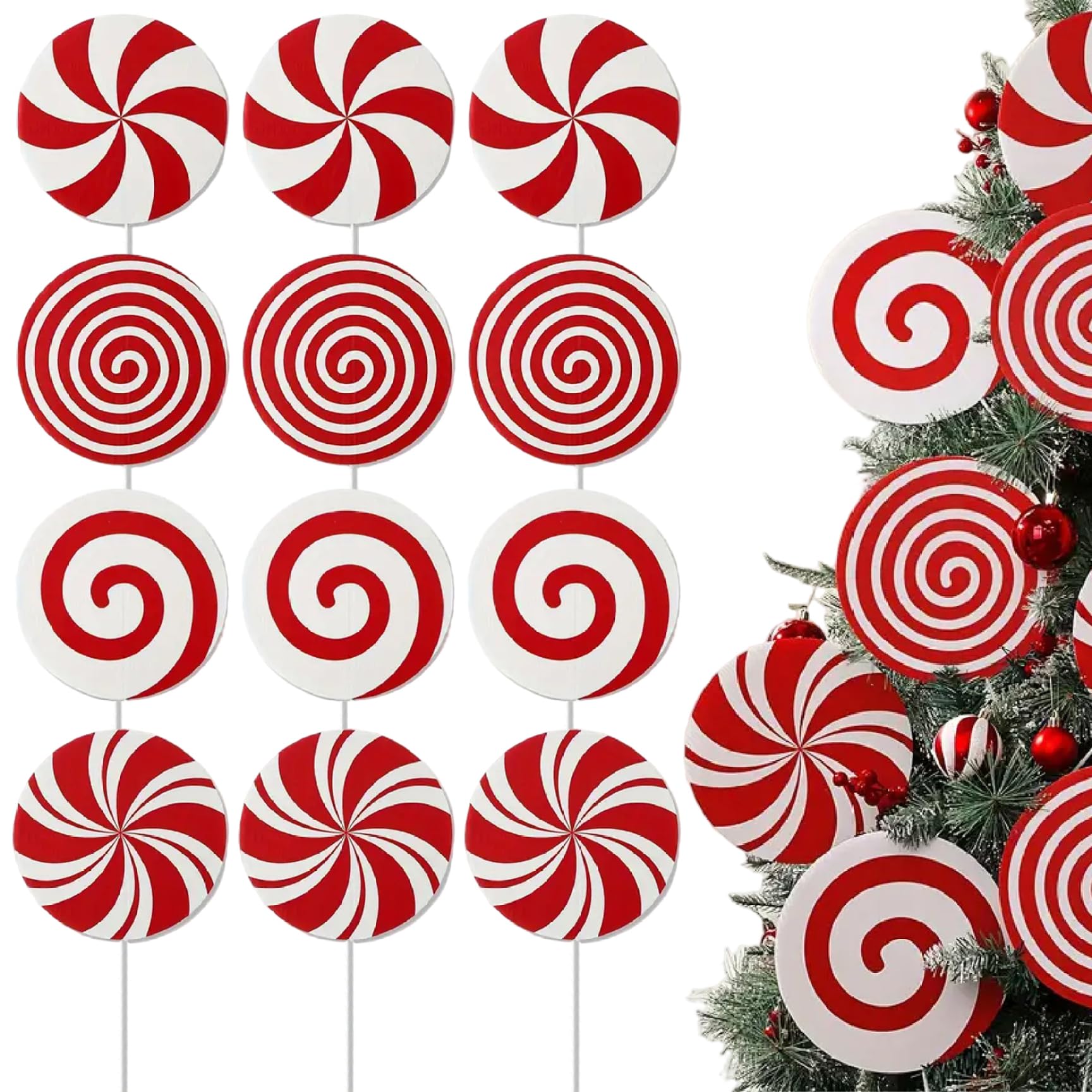Décorations de Noël en canne à sucre pour raviver vos souvenirs d'enfance