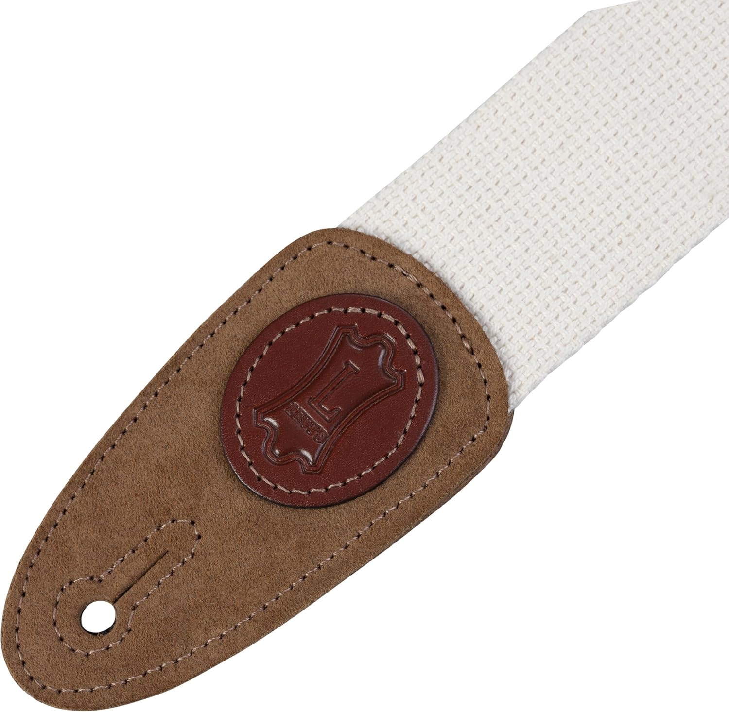Levy's Leathers Nature Cotton Series 2" Wide Cotton Guitar Strap with Urban-Style Design Print, Suede Ends, and Tri-Glide Adjustment, (MSSC8U-008)