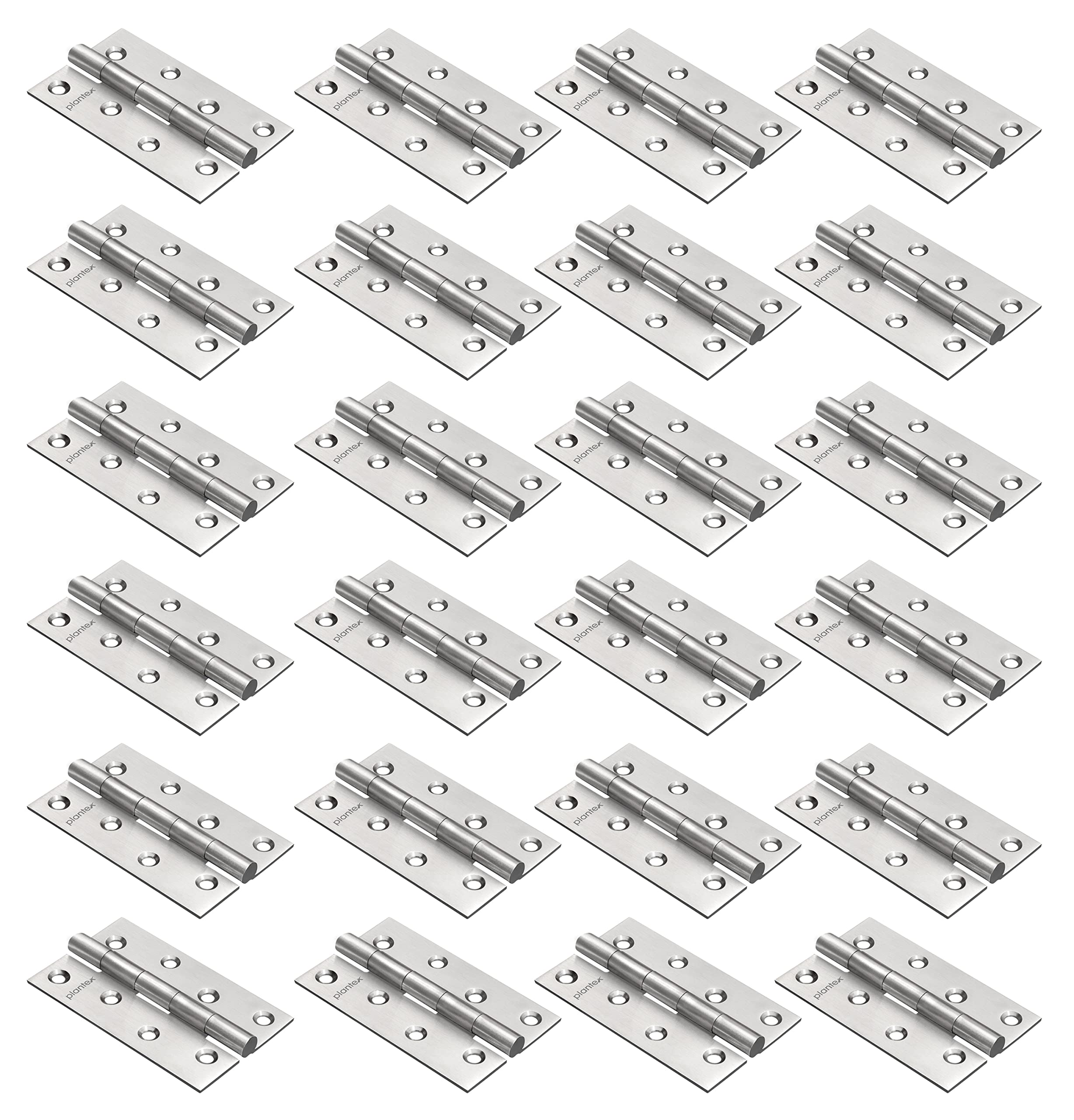 Heavy Duty Stainless Steel Door Hinges - Pack of 24 -11 Heavy Duty Stainless Steel Door Hinges - Pack of 24 -11