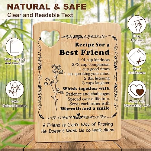 Miniatura 9 de Regalos para abuela de nietos, regalos de cumpleaños para abuela de nietos, nieta, juego de tabla de cortar para abuela, regalo ideal para el día de