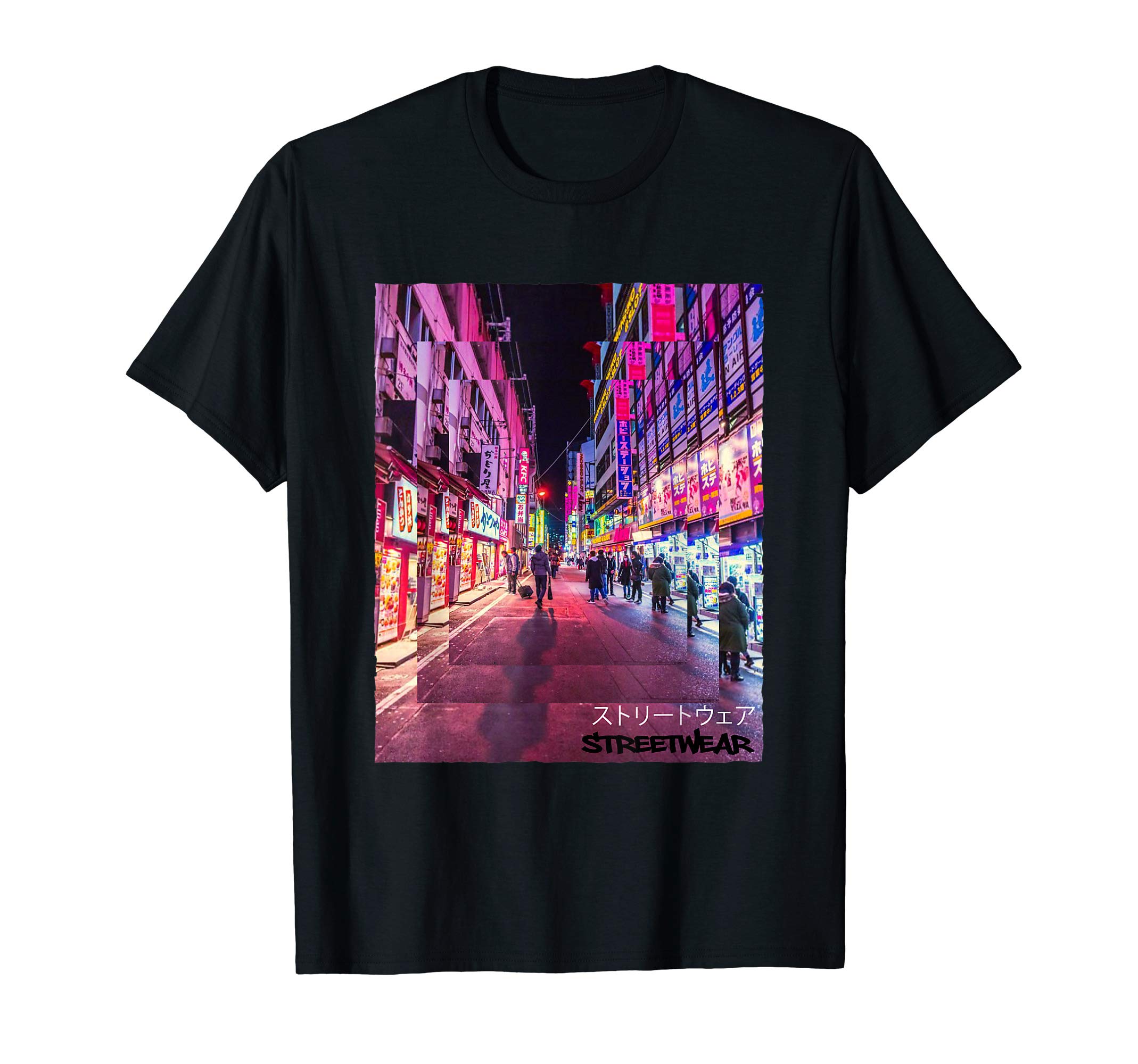 Japanese Street Fashion AestheticJapanese Aesthetic Vaporwave Anime Otaku Futurism Anime T-Shirt