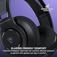 Vista 8 de Turtle Beach Atlas 200 - Auriculares con cable USB para PC, para PC, consolas de juegos, Xbox, PlayStation, controladores Nanoclear de 50 mm, audio