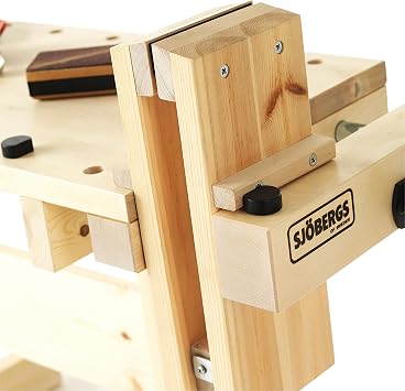 Sjobergs SJO-33492 Tool with Non-Marring Jaws | File Clamp for Workbench Vises | Woodworking Tool Clamp | Made in Sweden