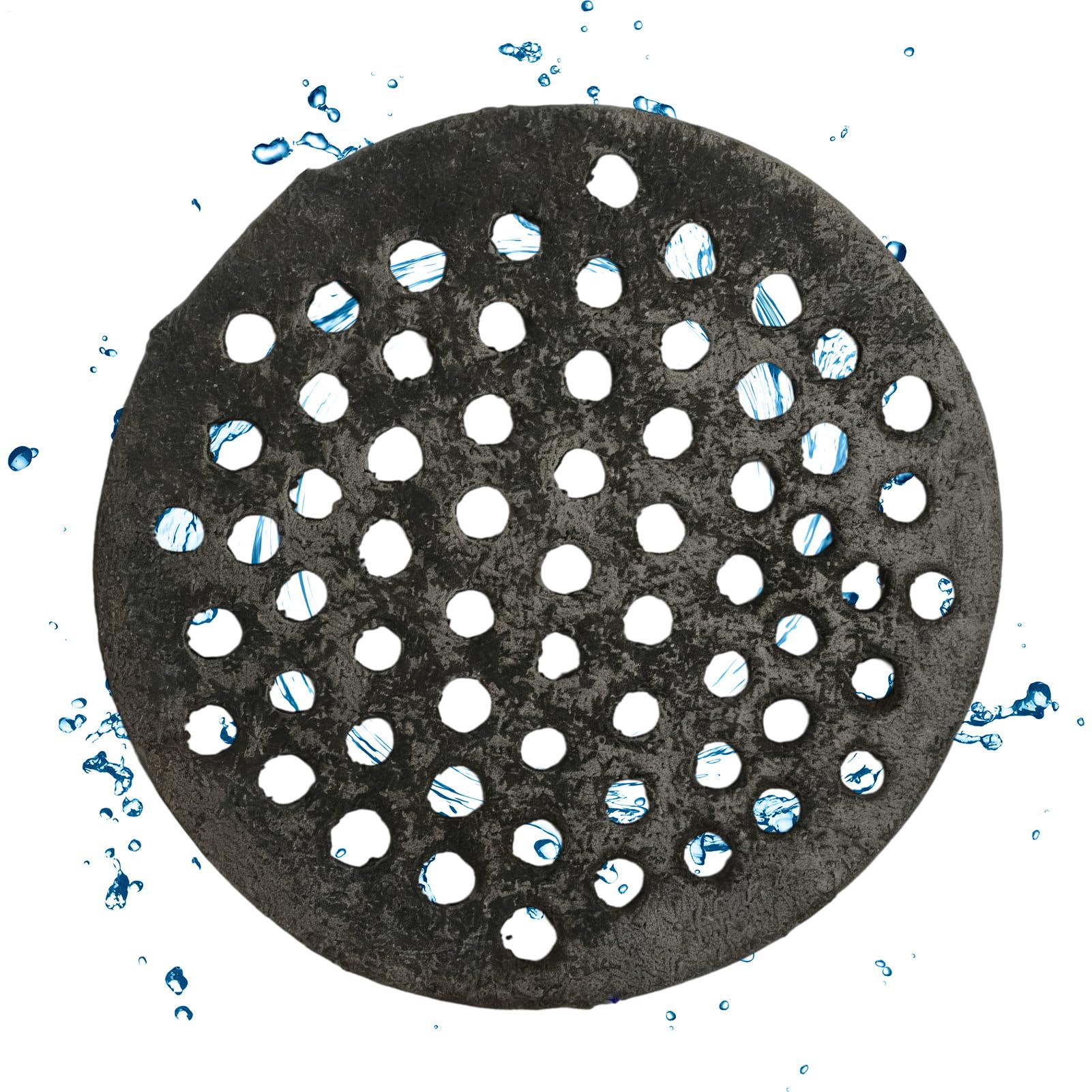 Grille de vidange de sol de sous-sol en fonte évite les inondations de cour