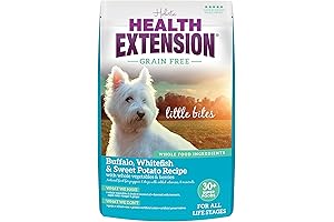 Health Extensions Grain Free Buffalo & Whitefish Little Bites Dog Food
