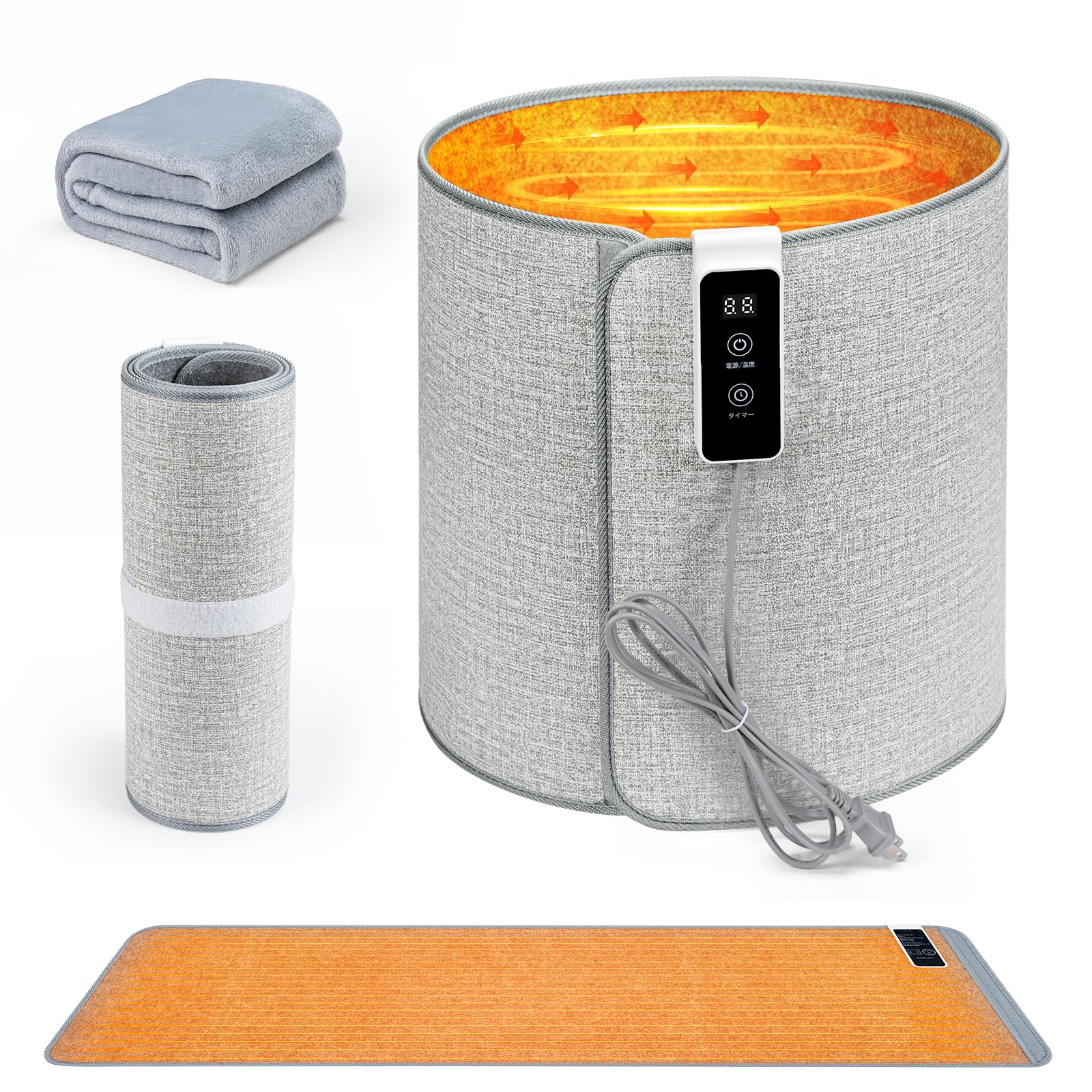 Amazon | RUNELVES パネルヒーター 【2025初発売 立てて/平置き両用