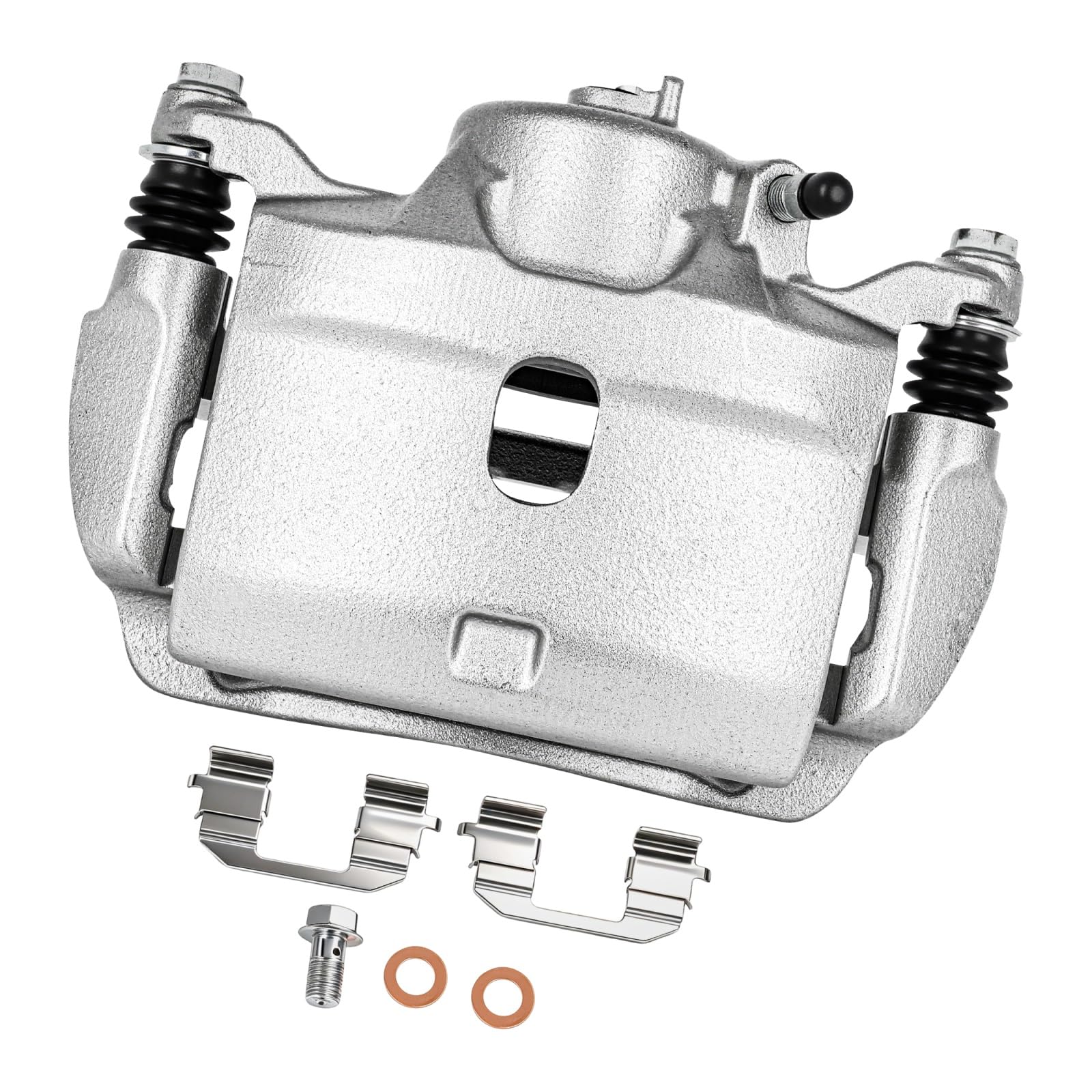 cciyu Front Left Disc Brake Caliper Assembly w/Bracket 19B2660