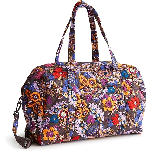 Vera Bradley Women's Miramar Weekender Travel Bag - Premium Cotton