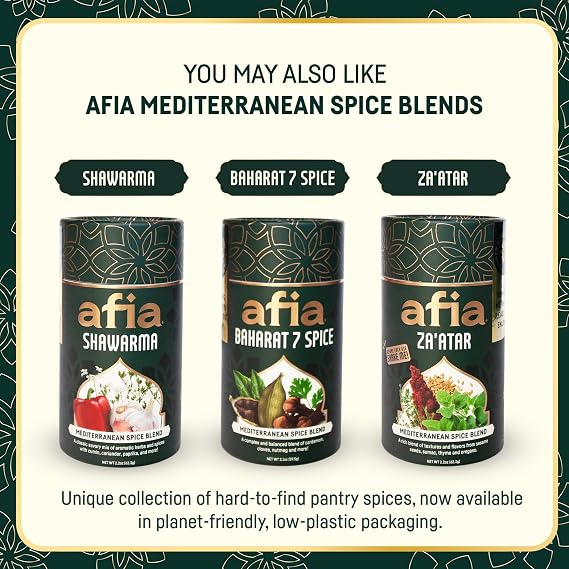 Afia Aleppo Pepper Flakes & Dried Mint Bundle | Premium Middle Eastern Spices for Mediterranean & Middle Eastern Dishes