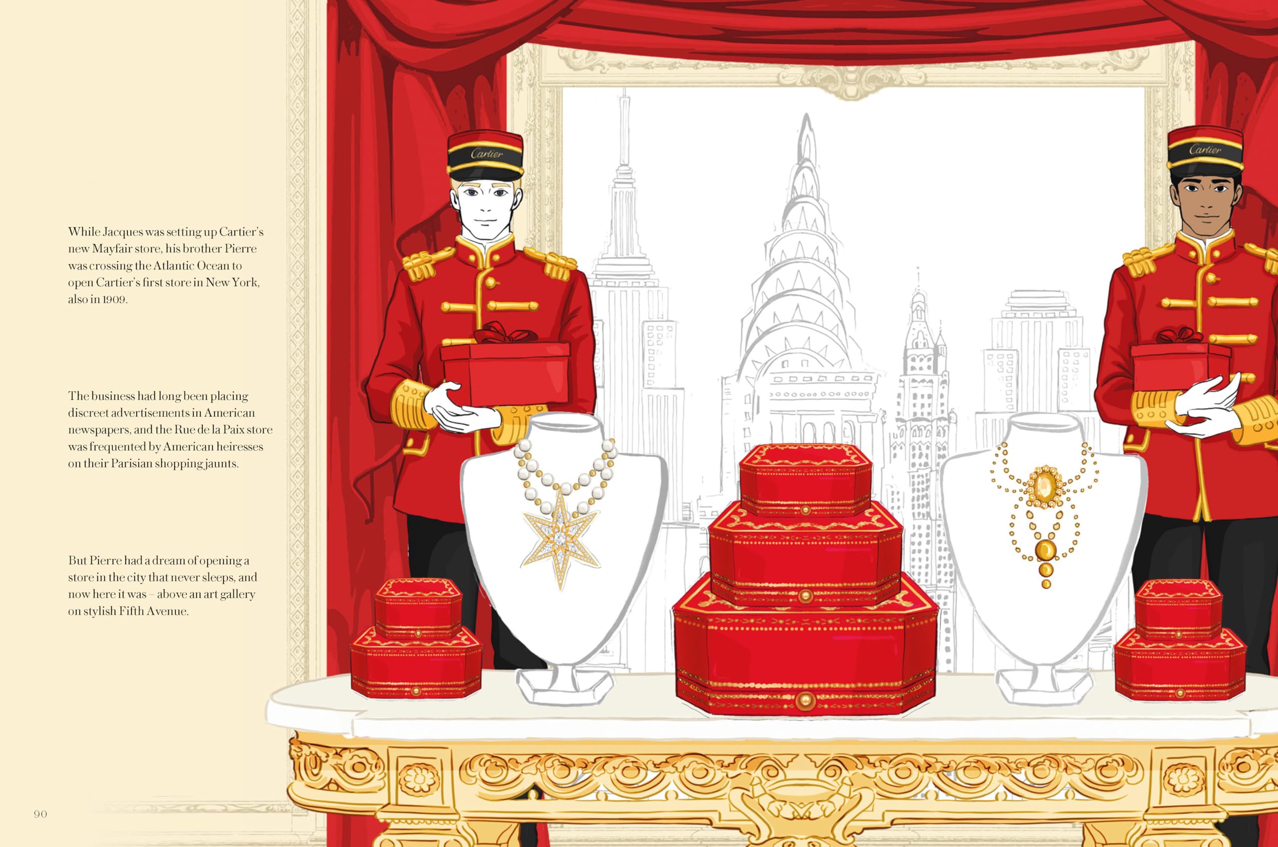 Louis-Francois Cartier: The Illustrated World of a Fashion Icon
