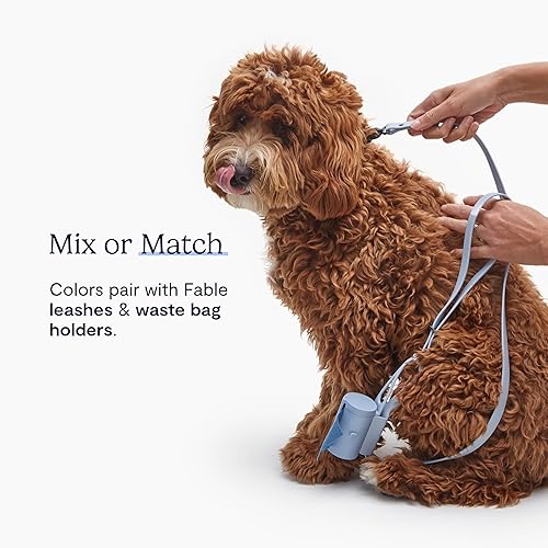 Miniatura 8 de FABLE Collar distintivo, ligero, impermeable y duradero, collar de cincha recubierto con hebilla de aluminio, fácil de poner y quitar y cambiar el