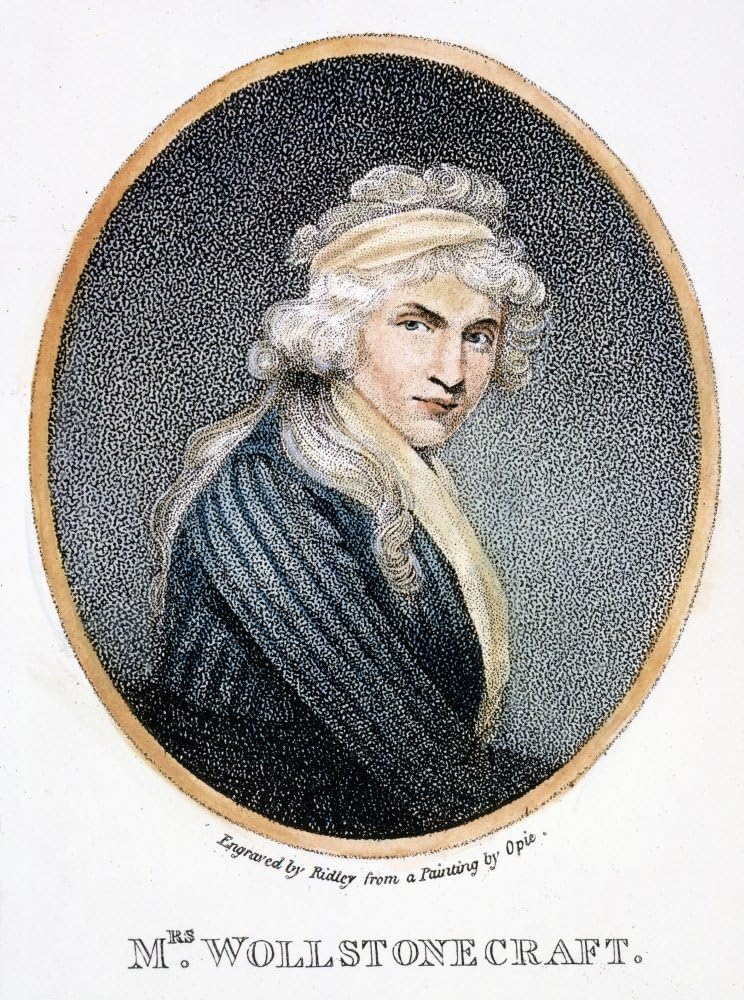 Mary W Godwin (1759-1797) Nmary Wollstonecraft Godwin English Political Writer Stipple Engraving 1796 By William Ridley After A Painting By John Opie Poster Print by (18 x 24)