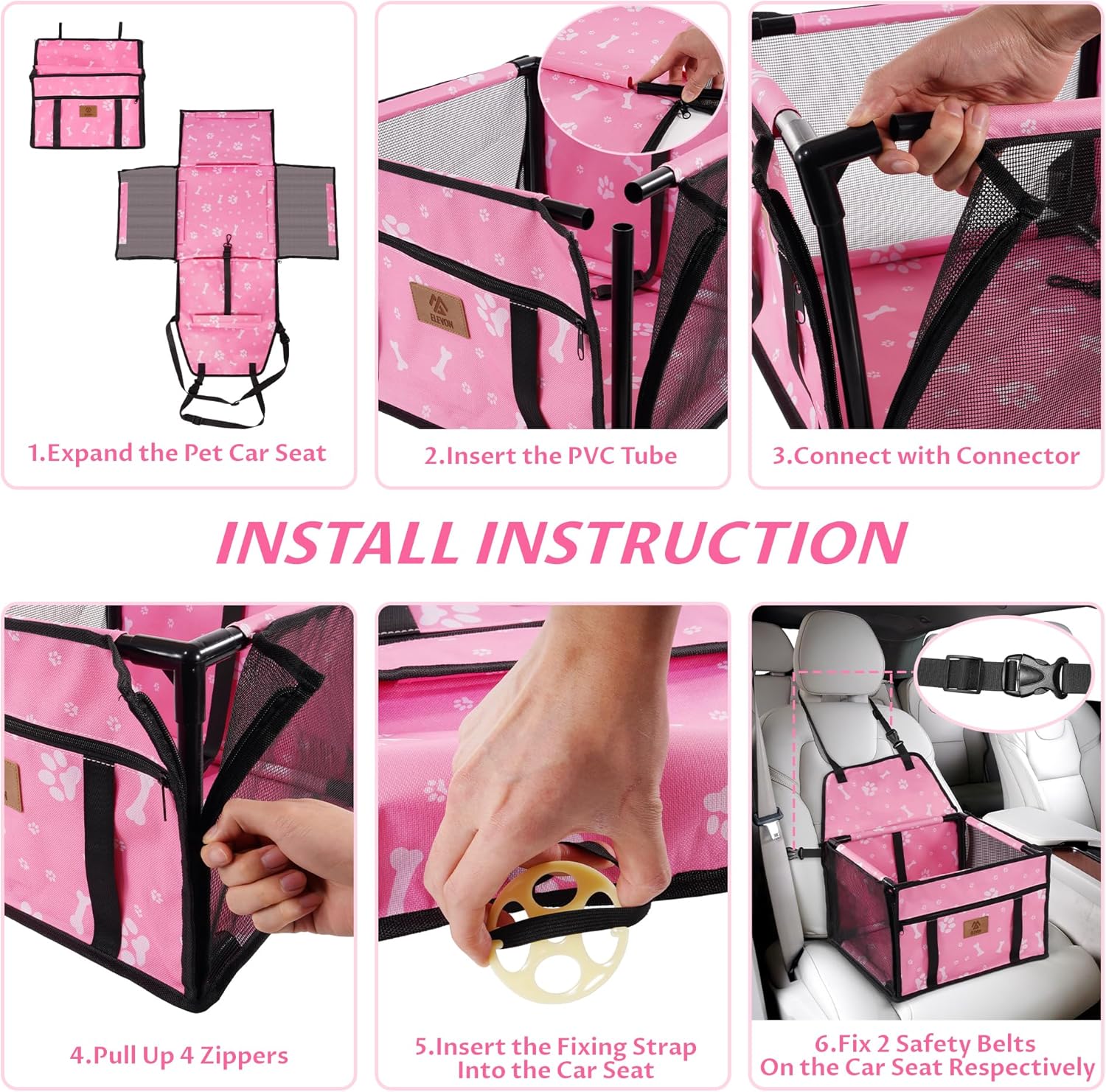 Ultimate Comfort on the Go: The Best Pet Dog Booster Seat for Small Dogs!