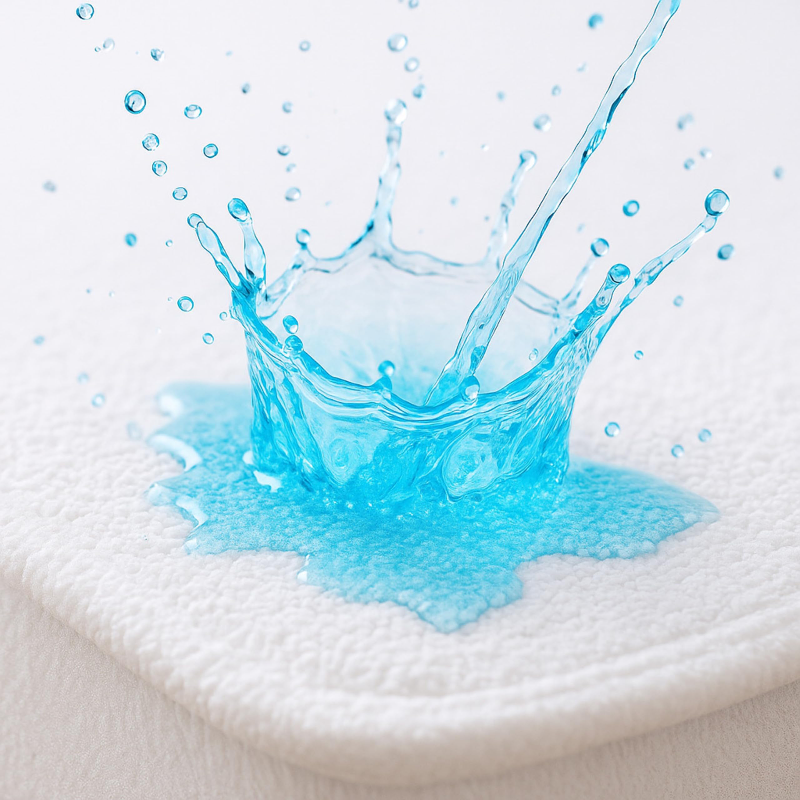 Dudu N Girlie Cot Bed Waterproof Mattress Protector - Toddler Bed Mattress Protector- Cott...