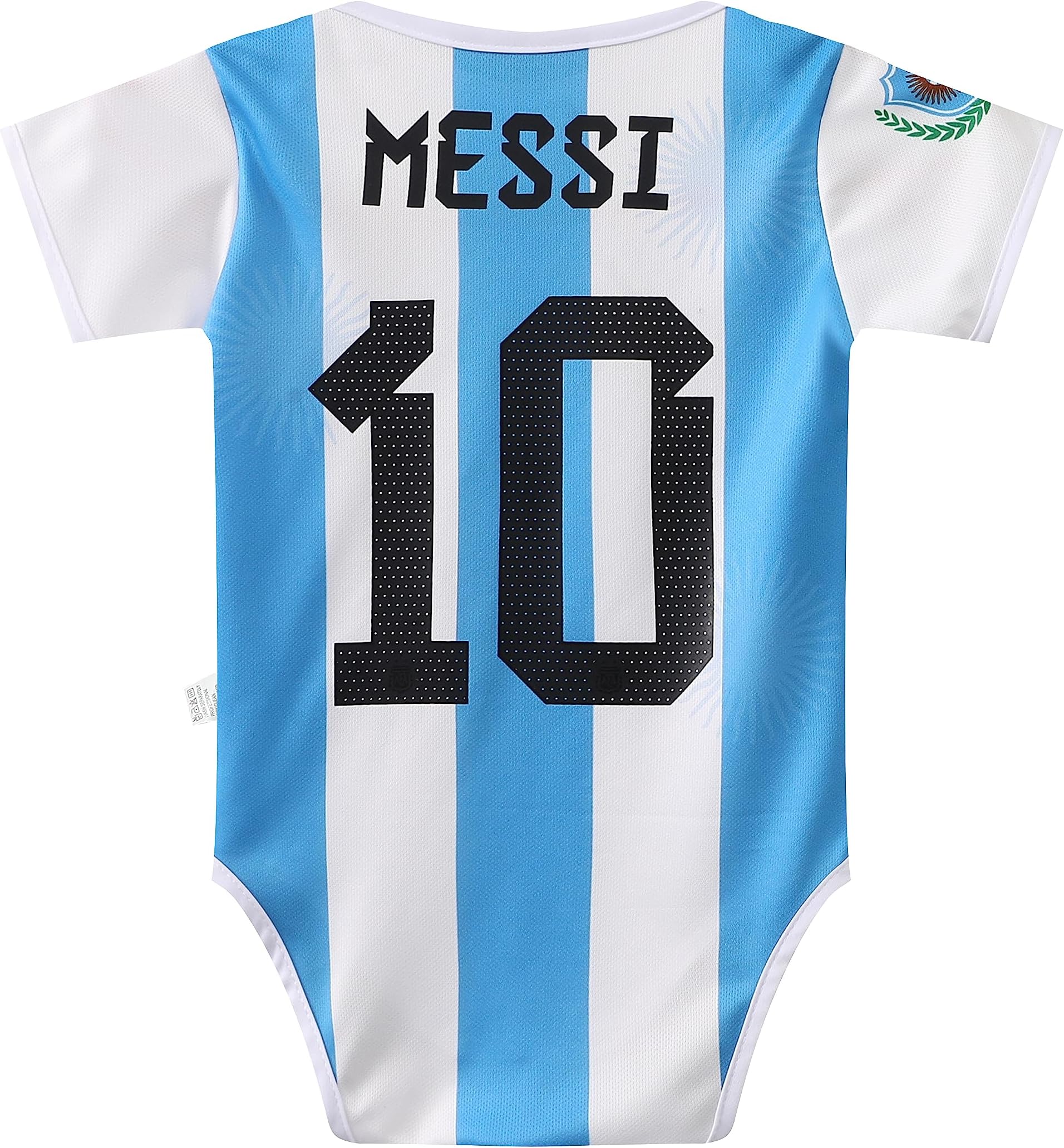 SumiBlue No.10 Unisex Newborn Infant Clothing Baby Boy Girl Sports Football Soccer Bodysuits Onesie