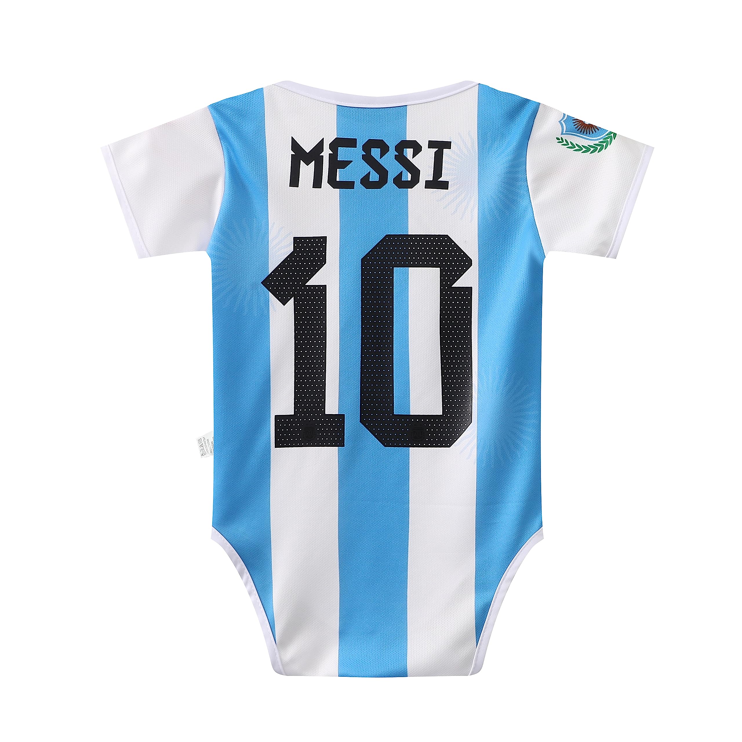 SumiBlue No.10 Unisex Newborn Infant Clothing Baby Boy Girl Sports Football Soccer Bodysuits Onesie