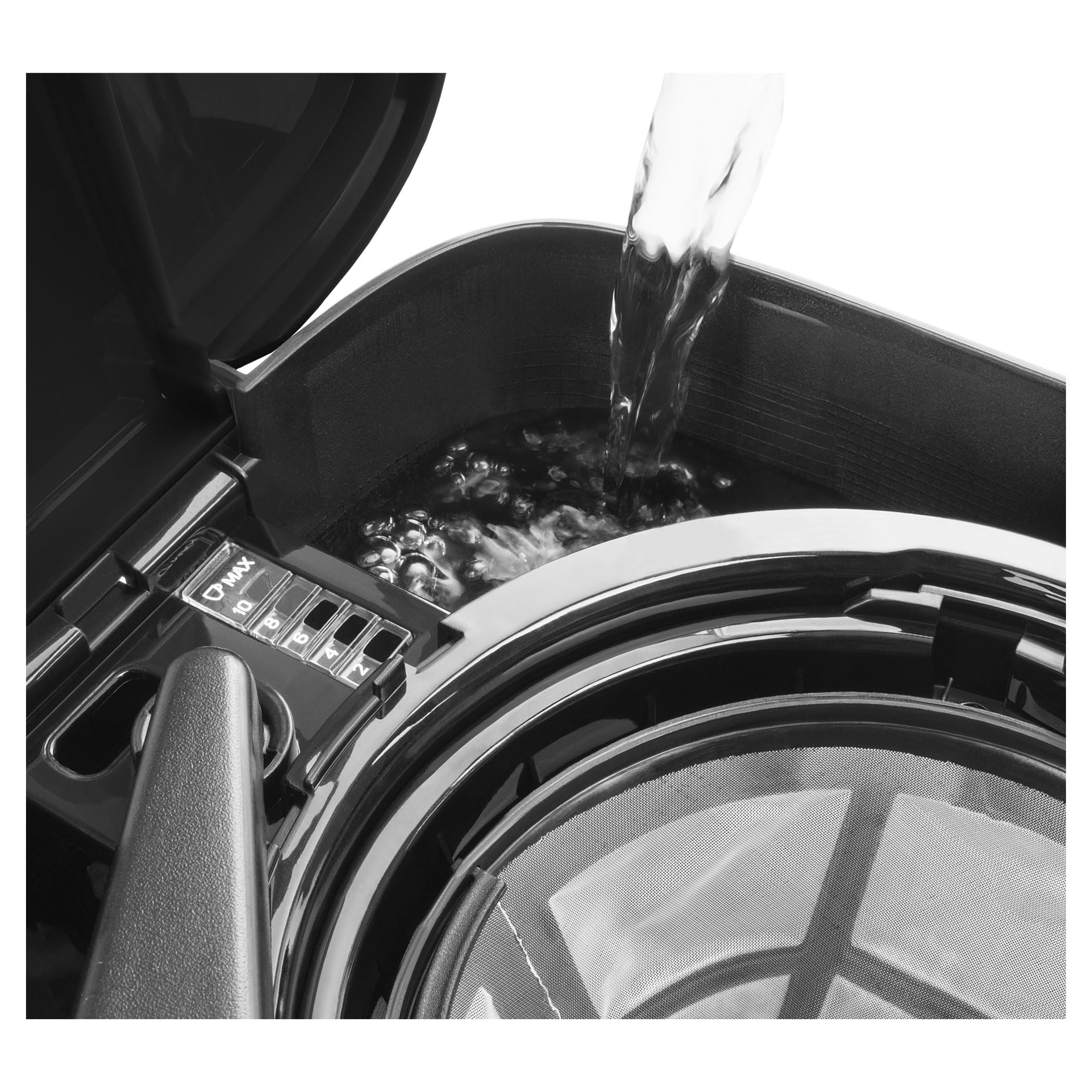 SENCOR Machine à Café, 1.25 L Capacité, 1000W, Argent