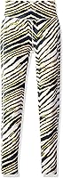 Vista 7 de Zubaz - Leggings con estampado de cebra para mujer con licencia oficial de la NFL, color del
