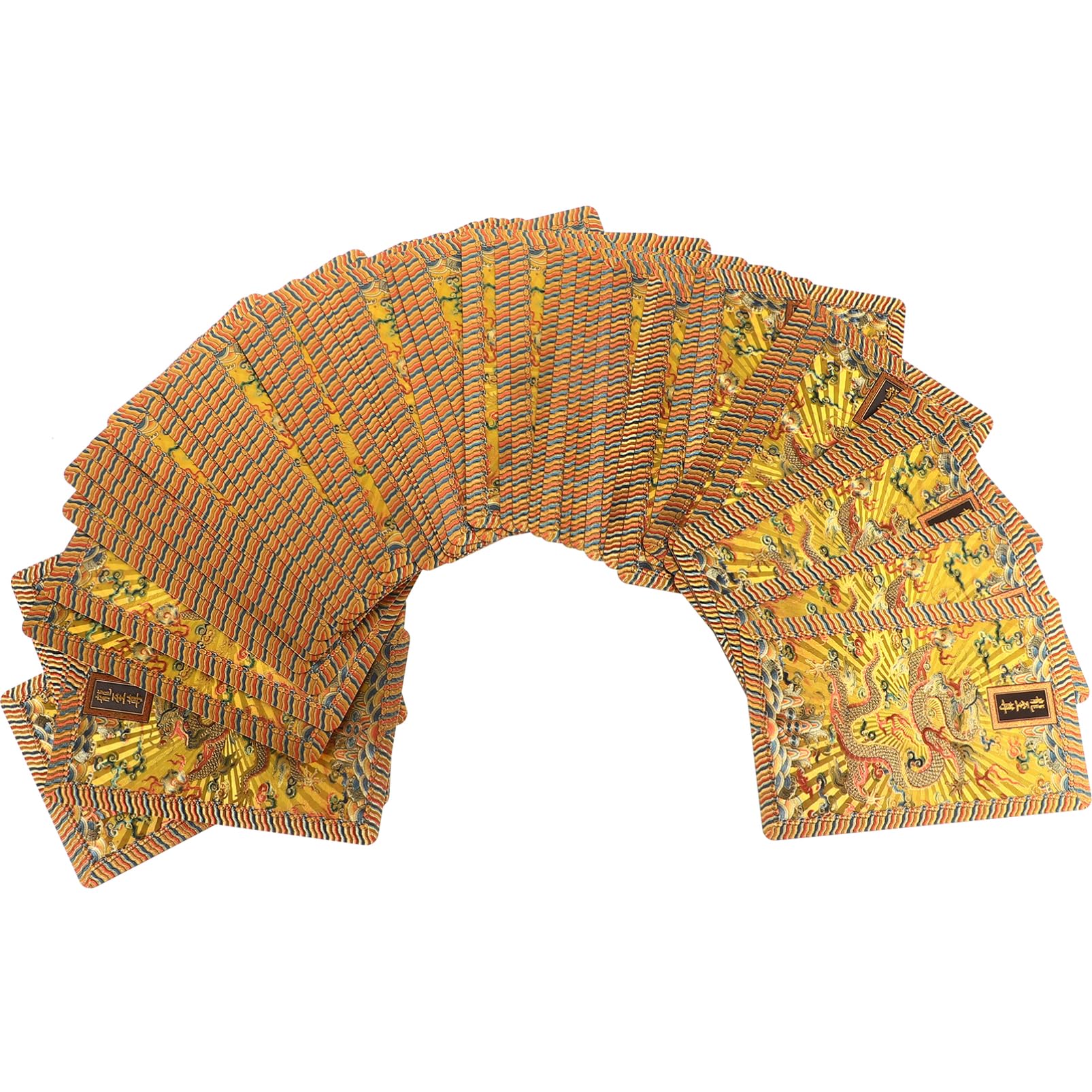 VICASKY 3 confezioni di pellicole dorate, carte da gioco, accessori per feste, segnaposto in plastica, divertenti carte da gioco per feste