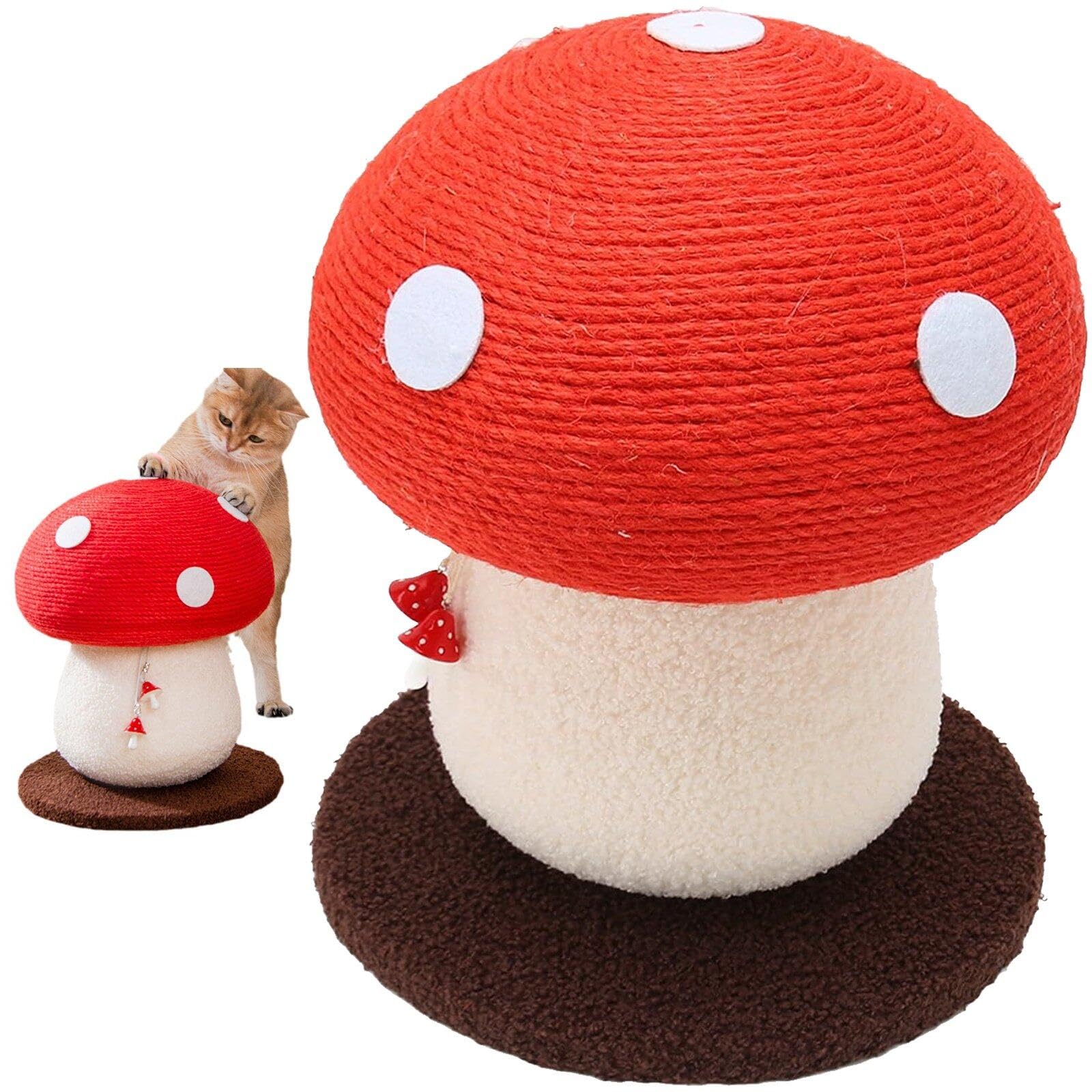 Arbre à chat champignon durable en sisal rigoureusement sélectionné