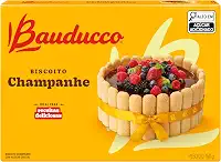 Biscoito Champanhe com Açúcar Cristal Bauducco 150g