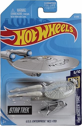Hot Wheels U.S.S. Enterprise NCC-1701, tiempo de pantalla HW 610