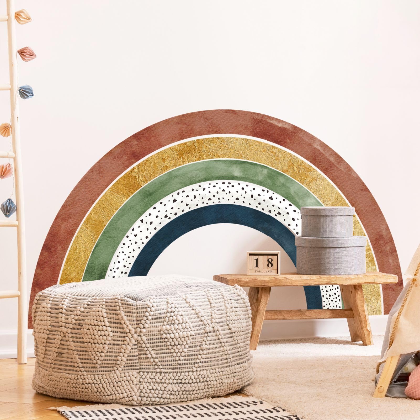 Vinilos Arcoiris Eutecado - Calcomanía De Pared De Arco Iris Grande Para  Pegatinas Brillan Oscuridad, image size:1601x1601