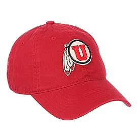 NCAA Zephyr Utah Utes Mens Scholarship Relaxed Hat, Adjustable, Team Color