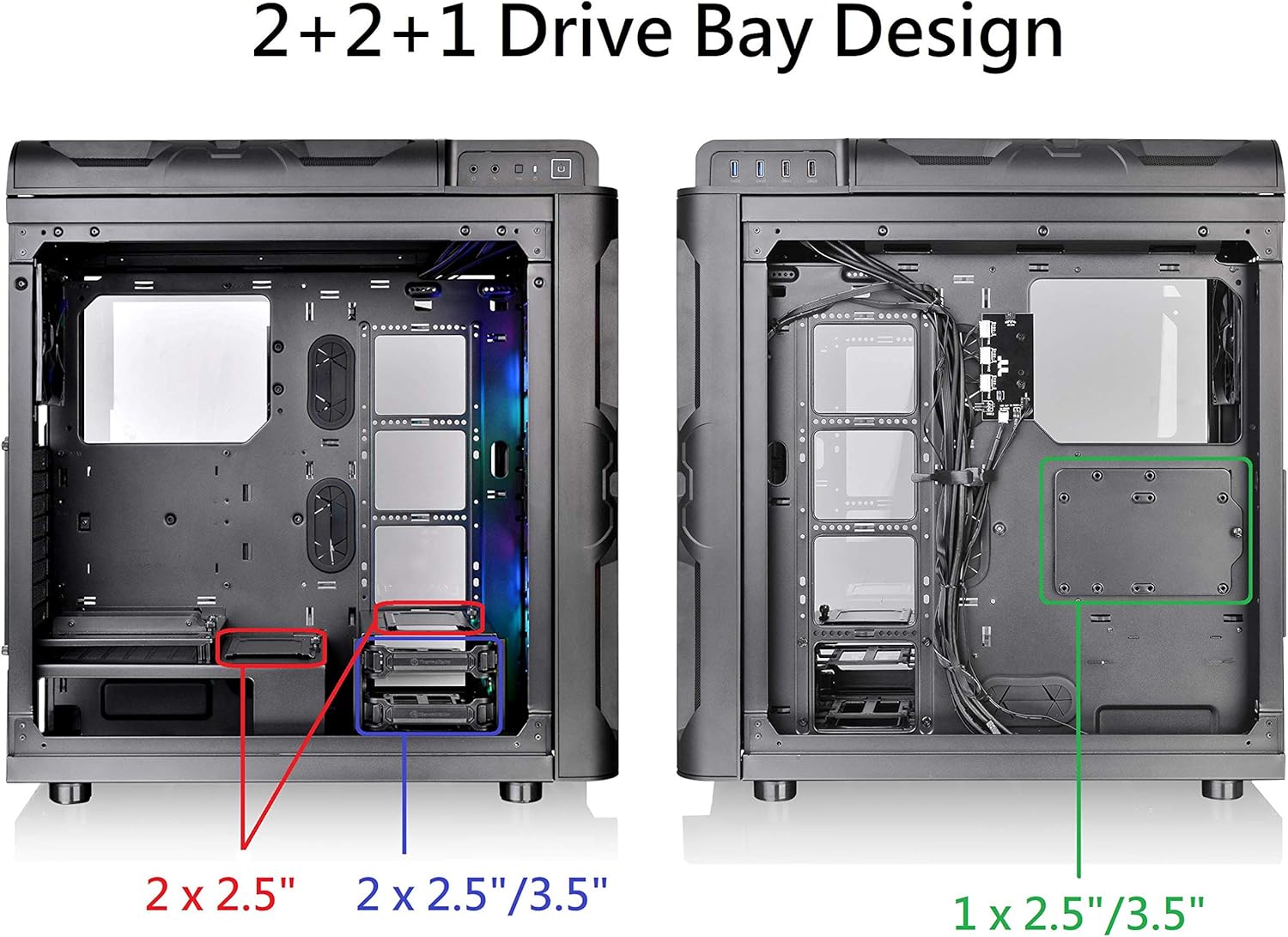 Thermaltake Level 20 RS USB Ports