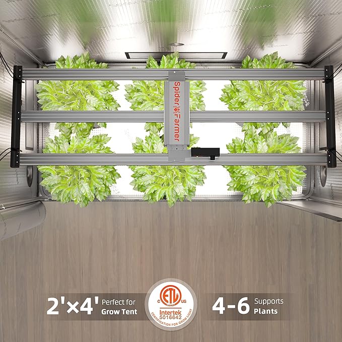 Lámpara de Cultivo LED Spider Farmer G4500 320W Full Spectrum miniatura 9
