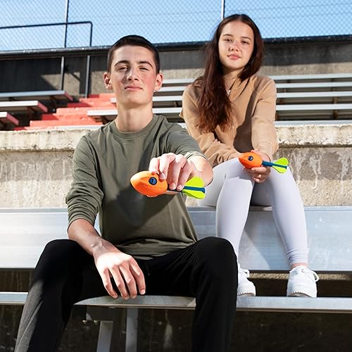 Miniatura 6 de NERF Vortex Mini Aero Howler Foam Football – NERF Soft Mini Vortex Football para lanzamientos de larga distancia – Perfecto para piscina + pelota de