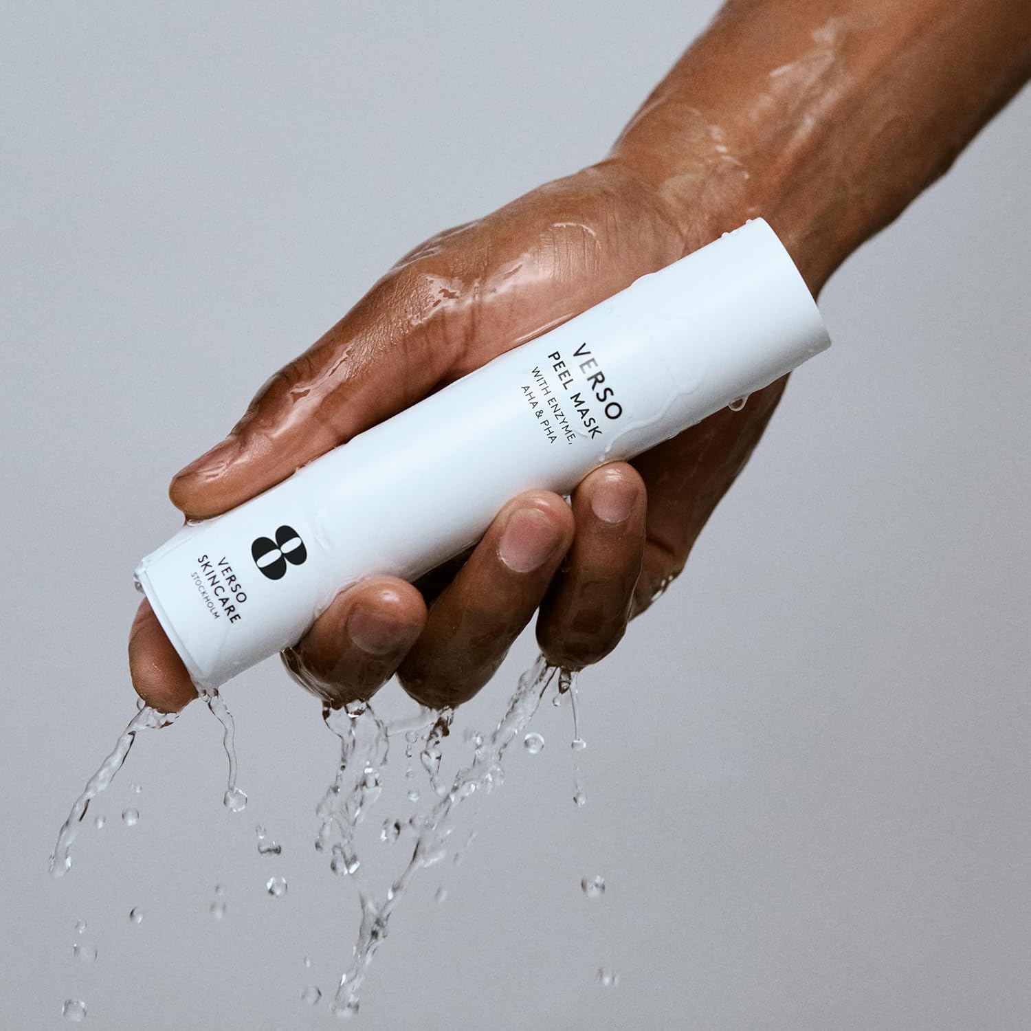 Verso Skincare | Peel Mask with Enzyme, Aha, & Pha | Exfoliating Mask Enzyme Peel for Youthful Skin | Face Care Made Easy (1.6 fl oz)